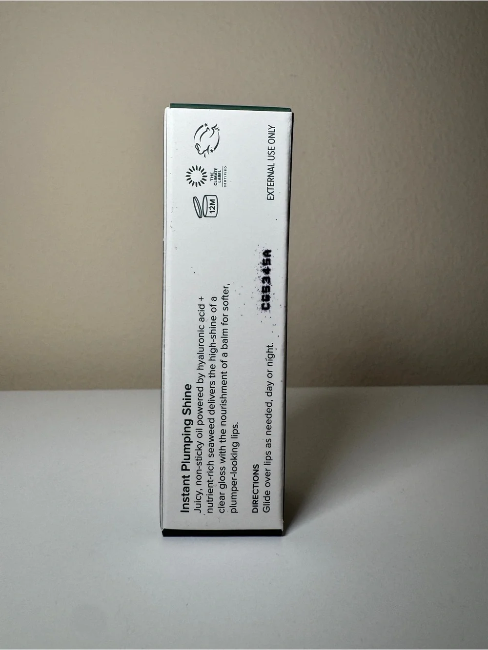 Osea Hyaluronic Acid Lip Oil Booster Sweet Mango Mandarin Clear 12 mL NEW